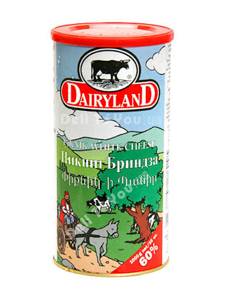 Dairyland Feta Cheese 60% 1000g/6pack