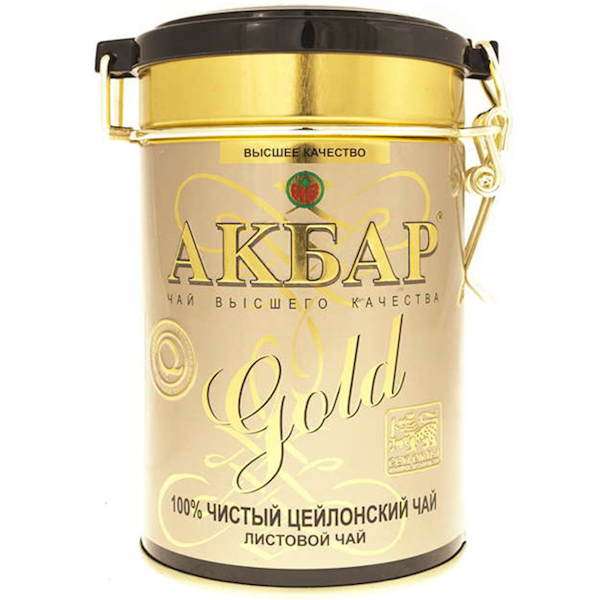 Akbar Tea Black Ceylon, Gold 450g/10pack