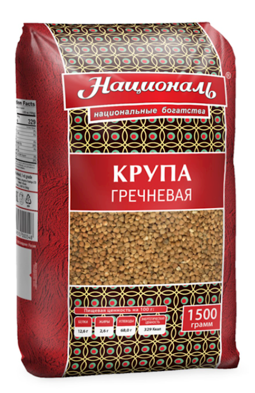 NATSIONAL Buckwheat 1500g/6pack