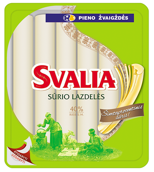 Svalia Cheese Sticks 40% 140g/10pack