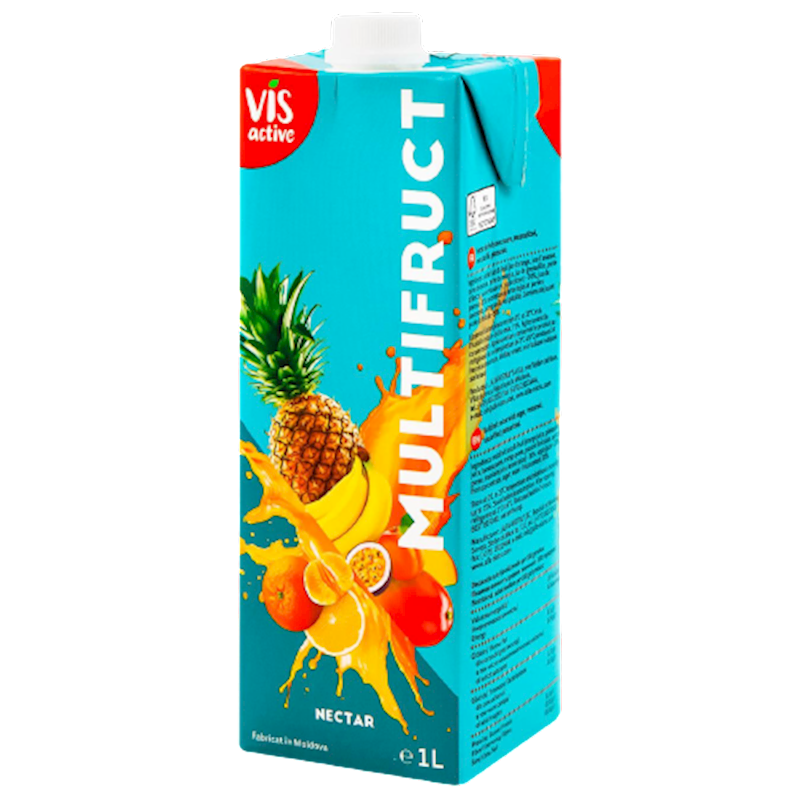 VIS Multifruit Nectar 1L/12pack