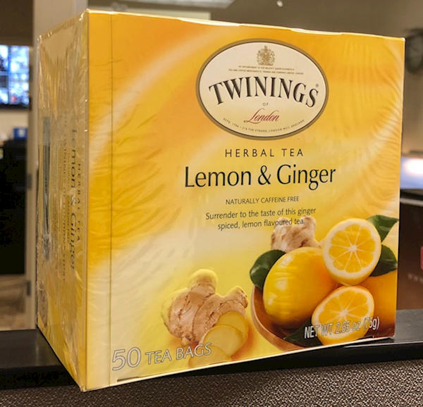 Tea Twining'S Herbal, W/ Lemon & Ginger  75g/6pack