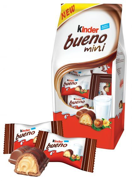 Kinder Chocolate Bar Bueno Mini 108g/16pack