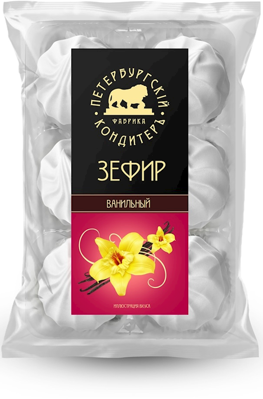 P. Konditer  Vanilla Marshmallow (Zefir) 310g/12pack