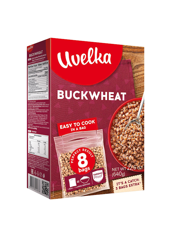 UVELKA Buckwheat 640g/12pack