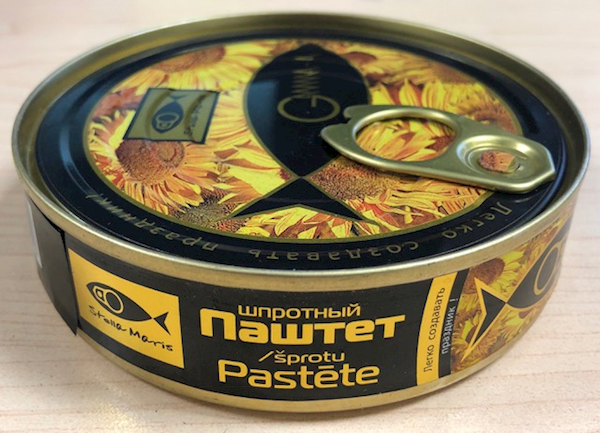 Gamma-A Sprats Pate, Kosher 160g/72pack