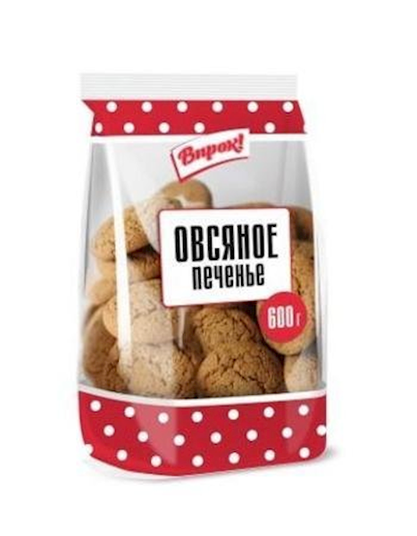 Lubimiy Krai Cookies, Oatmeal Classic 600g/13pack