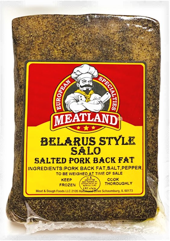 Meatland Salo, Belarus Style ~1lb