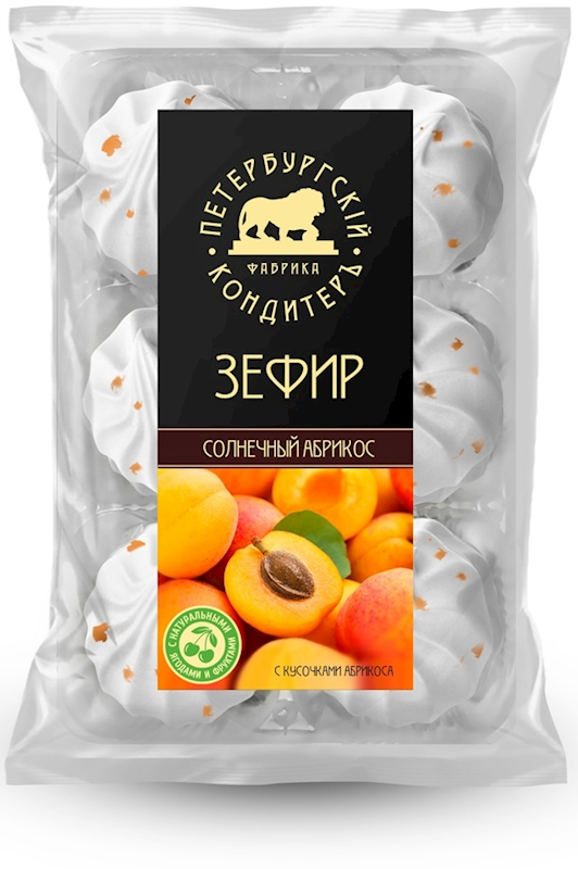P. Konditer Sunny Apricot Marshmallow (Zefir) 310g/12pack
