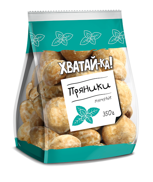 Lubimiy Krai Gingerbread Hvatay-Ka, W/Mint 350g/15pack