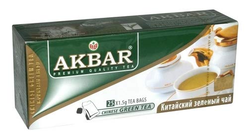 AKBAR Premium Chinese Green Tea 25bag/24pack