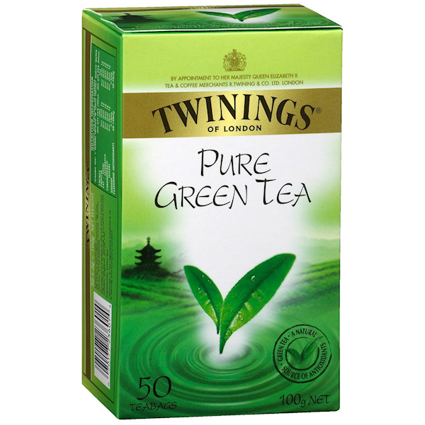 Tea Twining'S, Green Pure Natural  40g/6pack
