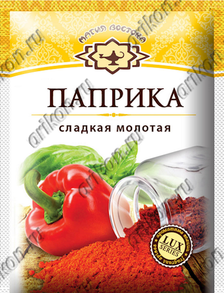 Magiya Vostoka Pepper Red Ground, Sweet (Paprika) Lux 50g/15pack
