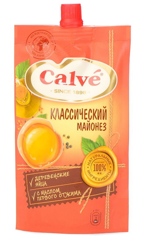 Calve Mayonnaise, Classic 400g/24pack