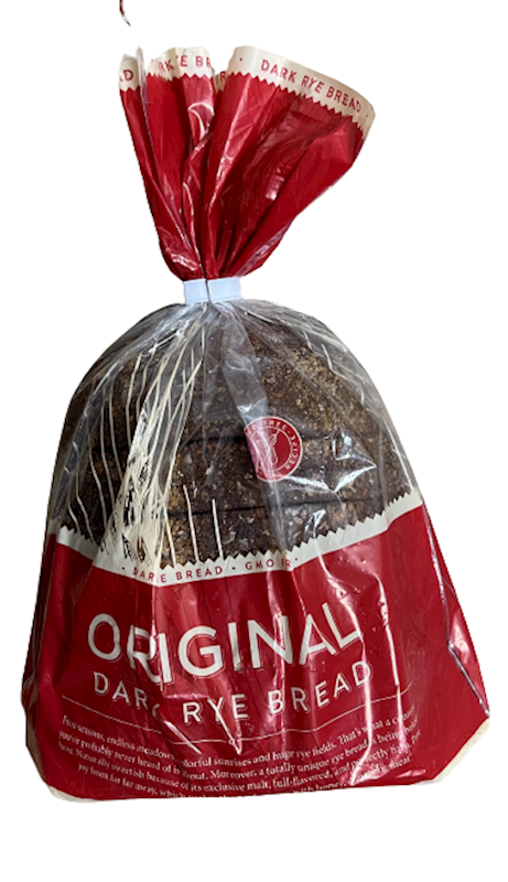 Bread Original Dark Rye Sliced 375g/10pack