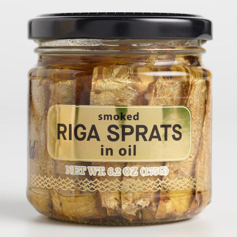 BALTIC GOLD Riga Sprats, In Oil 175g/12pack