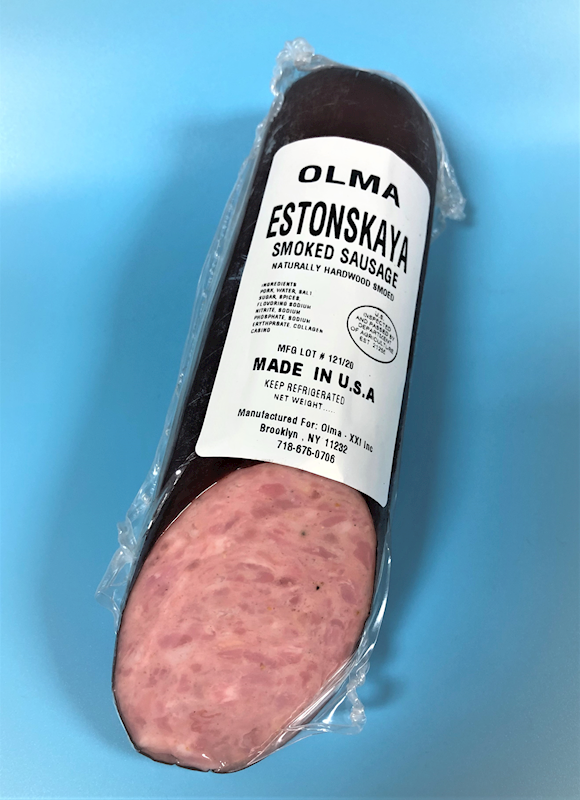 Estonskaya Smoked Sausage ~1lb/2pack