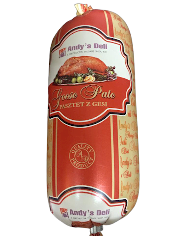 ANDY'S DELI Goose Pate - Pastet Z Gesi ~1lb/2pack