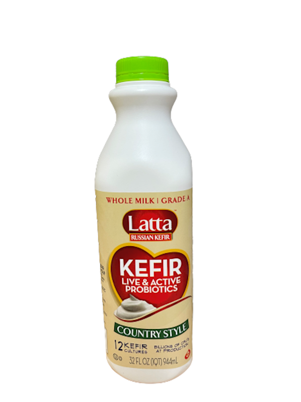Latta Kefir Country Style, W/Probiotics 944ml/12pack