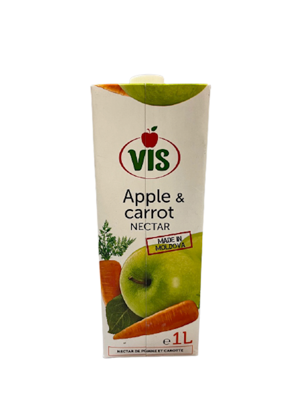 Vis Nectar, Apple & Carrot 1l/12pack