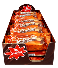 Load image into Gallery viewer, SVALIA Chocolate Glazed Chocolate Flavor Cheese Bar 45g/18pack
