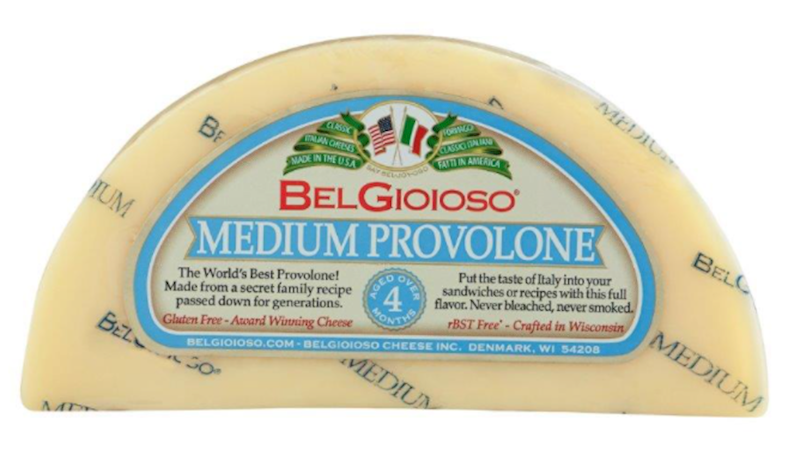 Belgioioso Cheese Provolone, Medium 226g/12pack