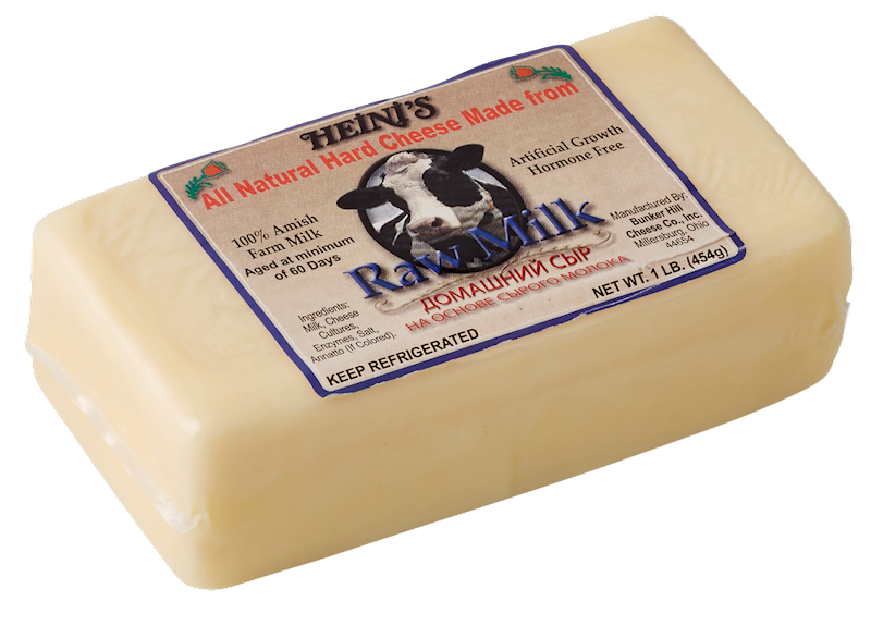 Heinis Raw Milk Cheese 1lb/6pack