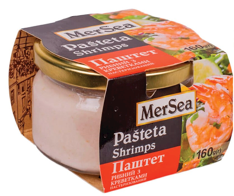 MERSEA Shrimp Pate 160g/6pack