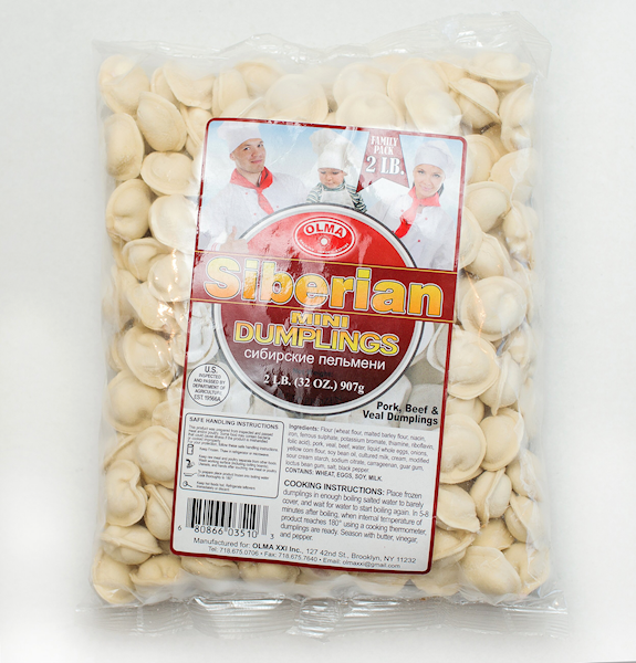 OLMA Siberian Pelmeni Mini, Handmade 907g/7pack