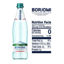 Load image into Gallery viewer, Borjomi, Glass Bottle 500ml/12pack
