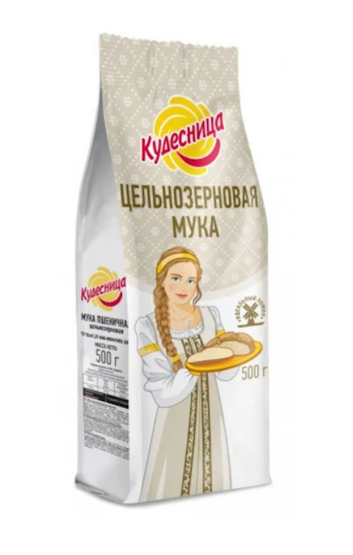 Kudesnitsa Wholegrain Flour 500g/10pack