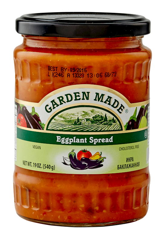 Garden Made Eggplant Spread 540g/12pack