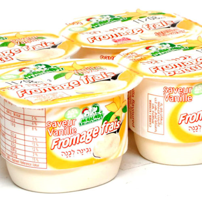 Makabi Yogurt, Vanilla, Fromage Frairs 360g/6pack