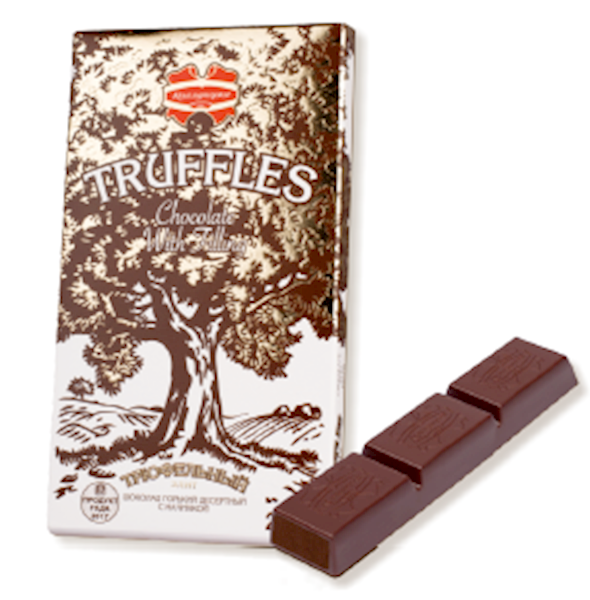 Kommunarka Chocolate Bar Truffles Elite Dark 200g/17pack