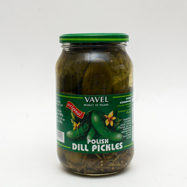 VAVEL Polish Dill Pickles 30oz/12pack