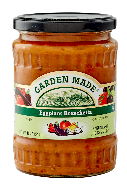 Garden Made Eggplant Bruschetta 540g/12pack