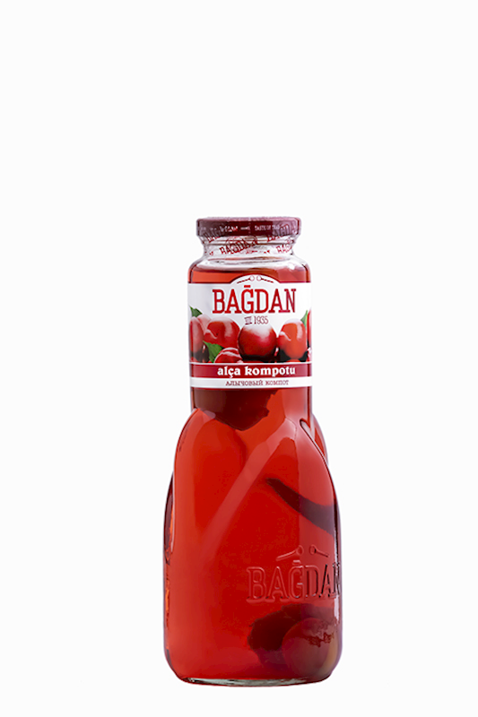 Bagdan Compote, Cherry Plum Alicha 1000ml/8pack