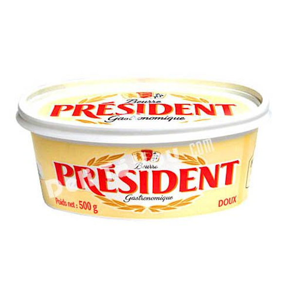 President Butter Beurre, Oval 500g/8pack