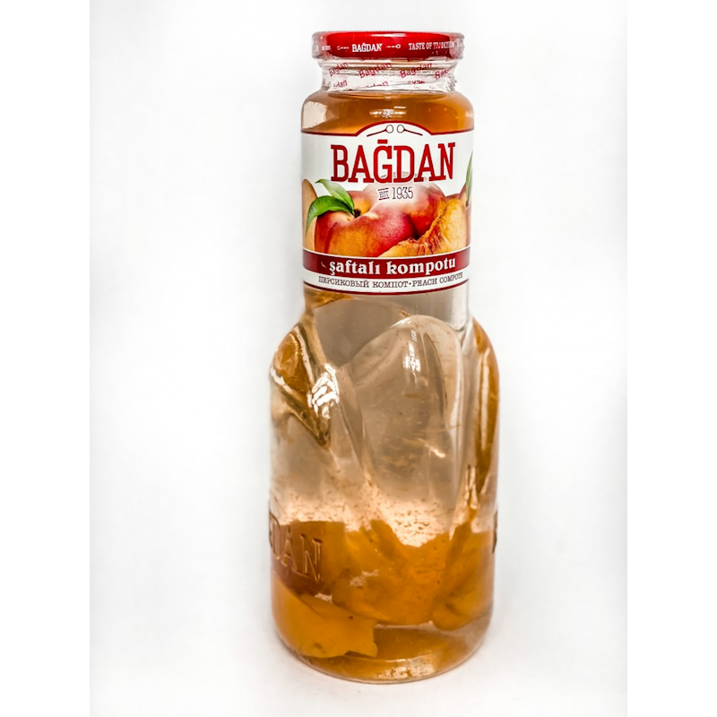 Bagdan Compote, Peach 1000ml/8pack