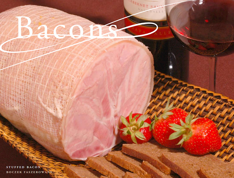 Ashland Bacon Smoked Stuffed, Korolewskiy/Boczek Faszerowany ~10lbs