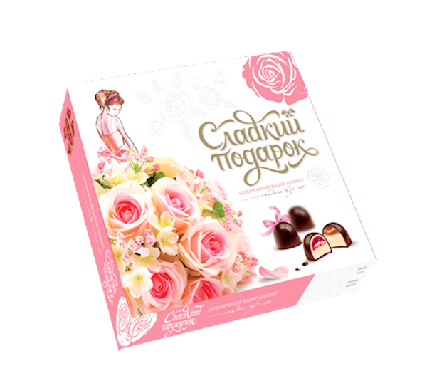 Kommunarka Candy Sweet Gift, Pink 260g/5pack