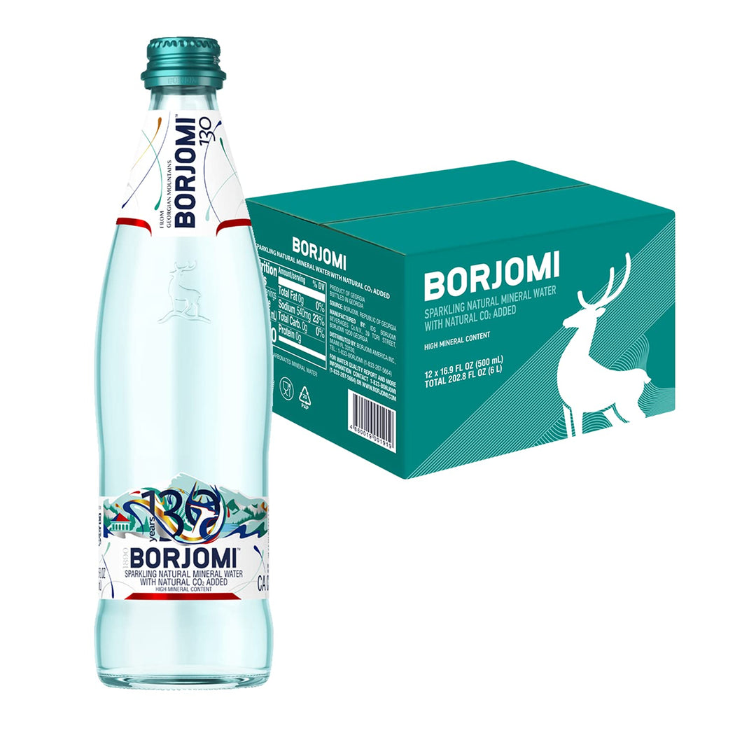 Borjomi, Glass Bottle 500ml/12pack