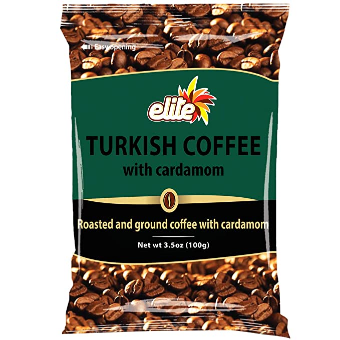 Coffee Ground Turkish, W/ Cardamon  100g/50pack