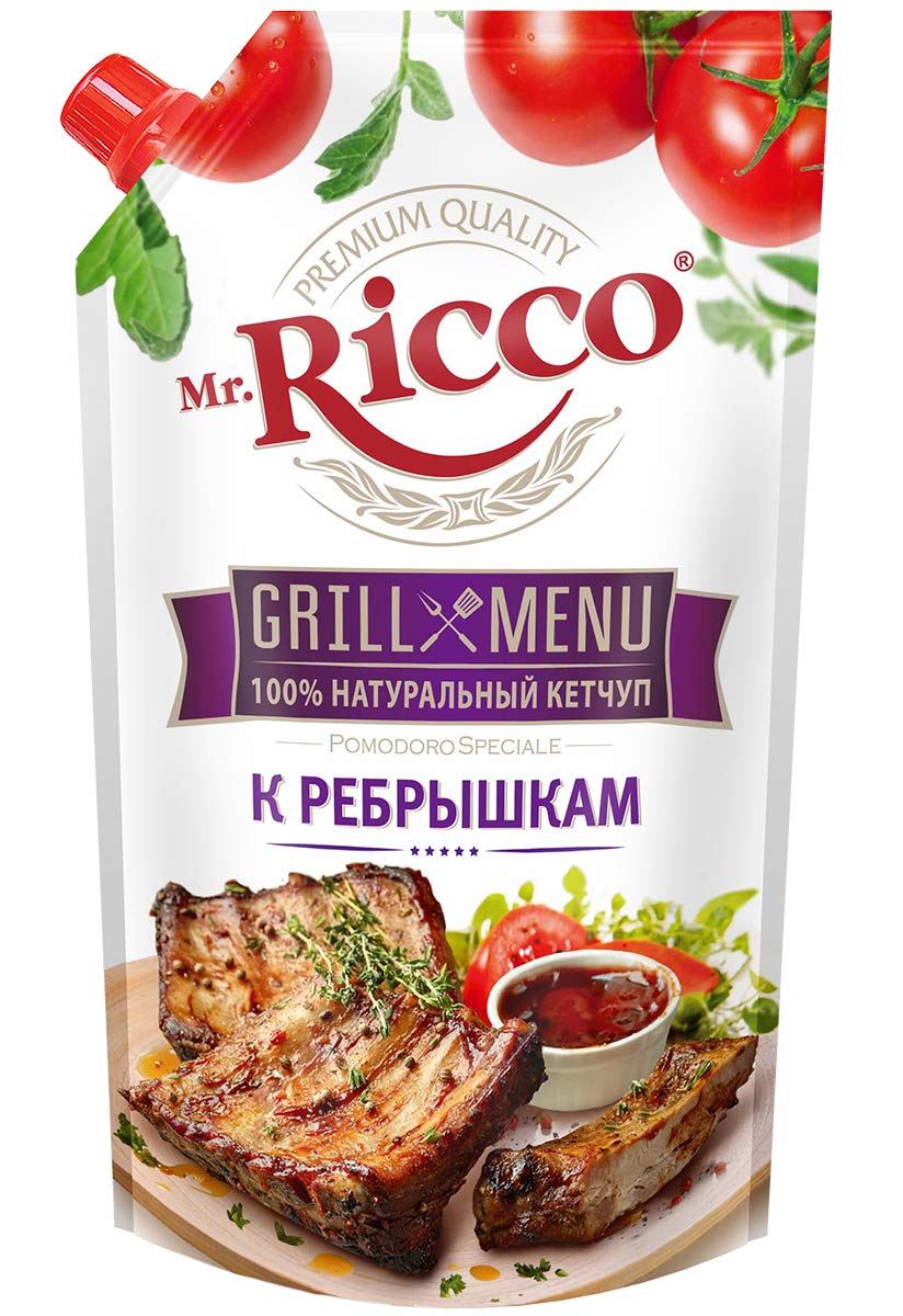 Mr. Ricco Ketchup For Ribs 350g/16pack