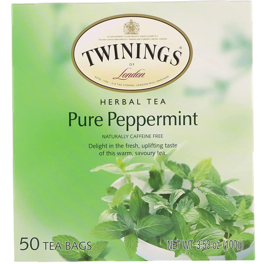 Tea Twining's Herbal, Pure Peppermint  75g/6pack
