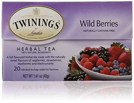 Tea Twining'S Herbal, W/ Wild Berries  40g/6pack