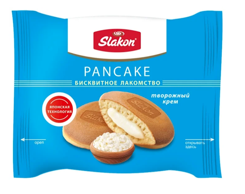 Sponge Soft Pancake W/ Curd Cream  38g/60pack