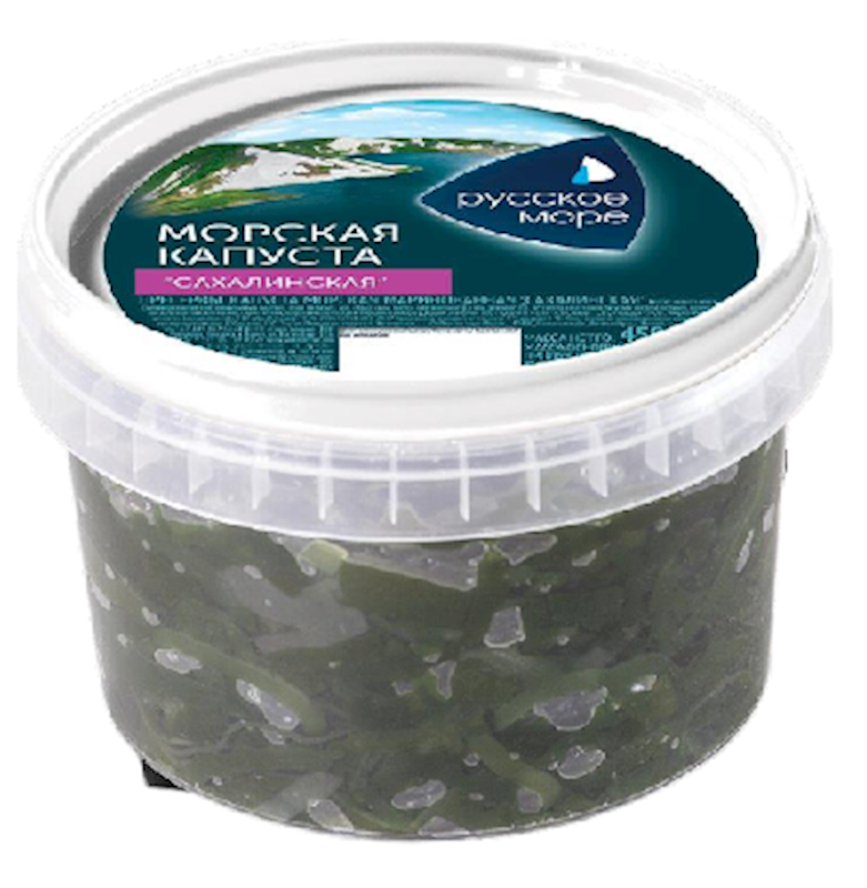 Russkoe More Seaweed Marinated, Sakhalinskiy 450g/6pack