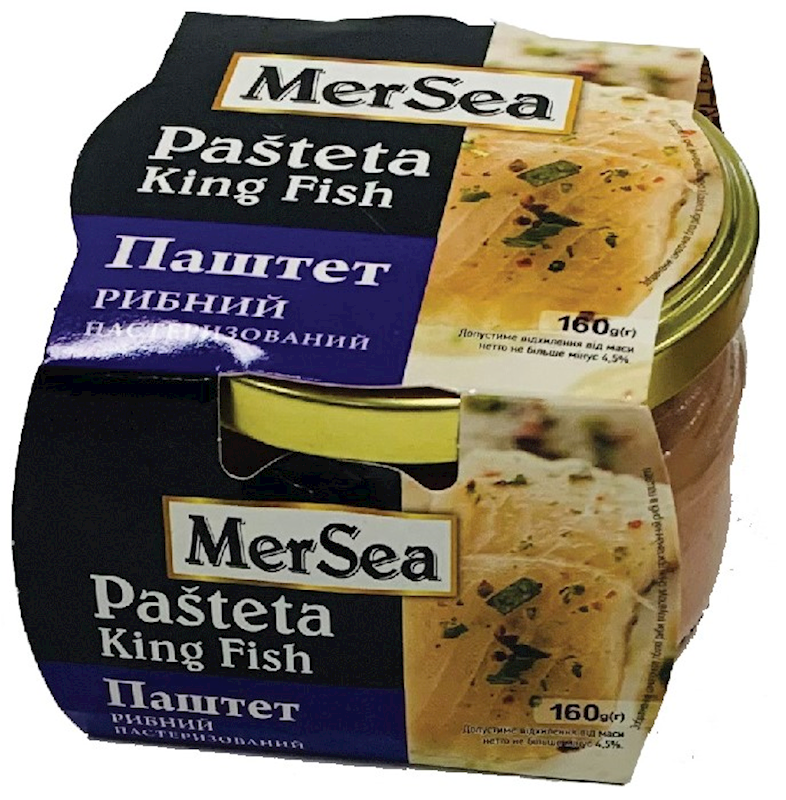 Mersea King Fish Pate 160g/6pack