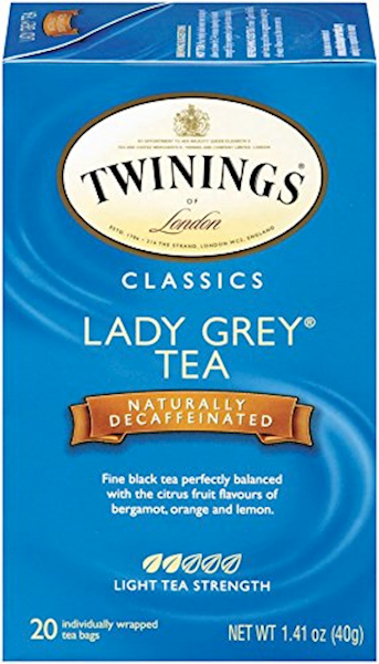 Tea Twining'S, Decaf, Lady Gray  40g/6pack